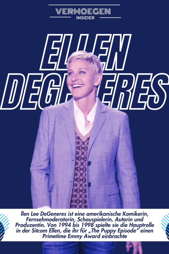 Ellen DeGeneres Vermögen
 